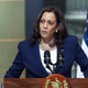 Vice President Kamala Harris meets with Guatemala’s President and community leaders in Guatemala City on July 6, 2021 to discuss migration and corruption control.